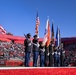 Rutgers Military Appreciation Game Flag Detail