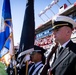 Rutgers Military Appreciation Game Flag Detail