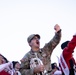 Rutgers Military Appreciation Game Flag Detail