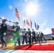 Rutgers Military Appreciation Game Flag Detail