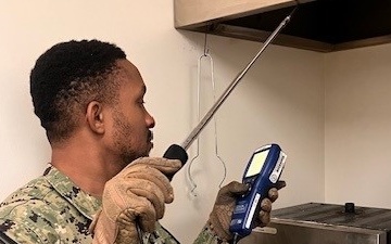 Naval Hospital Twentynine Palms enhances safety with on-the-job training for ventilation testing