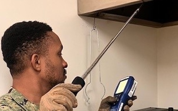Naval Hospital Twentynine Palms enhances safety with on-the-job training for ventilation testing