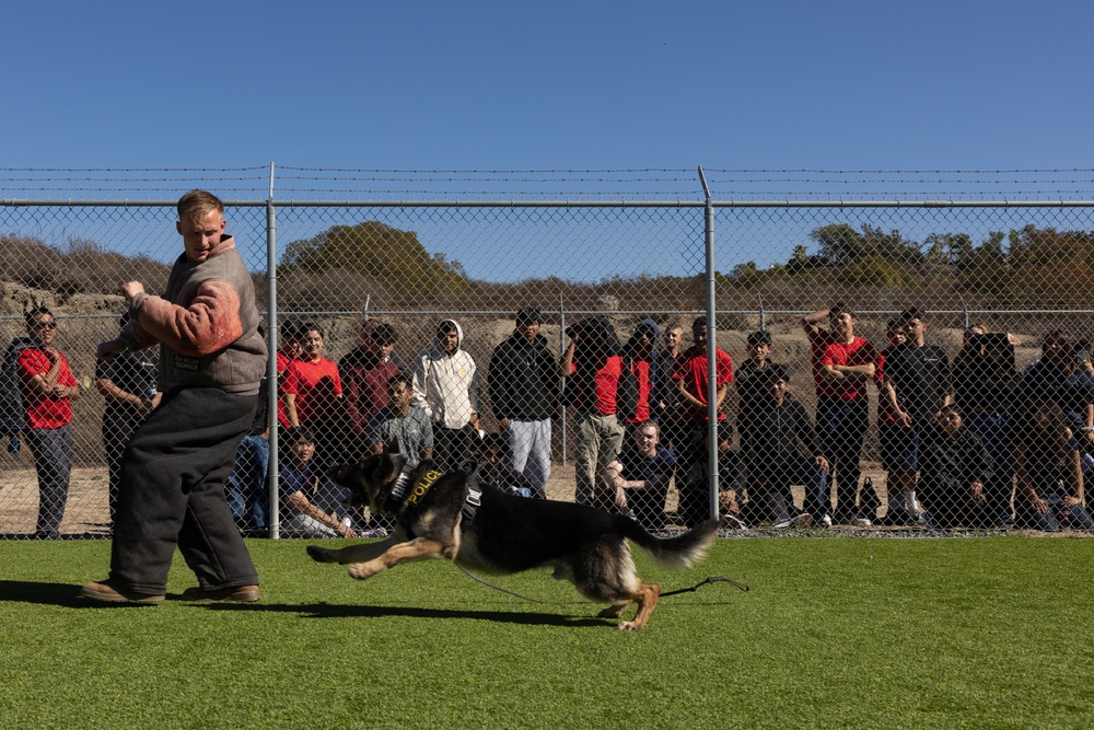 Poolees from RSS Westminster, Costa Mesa, and Orange Tour Camp Pendleton PMO Units