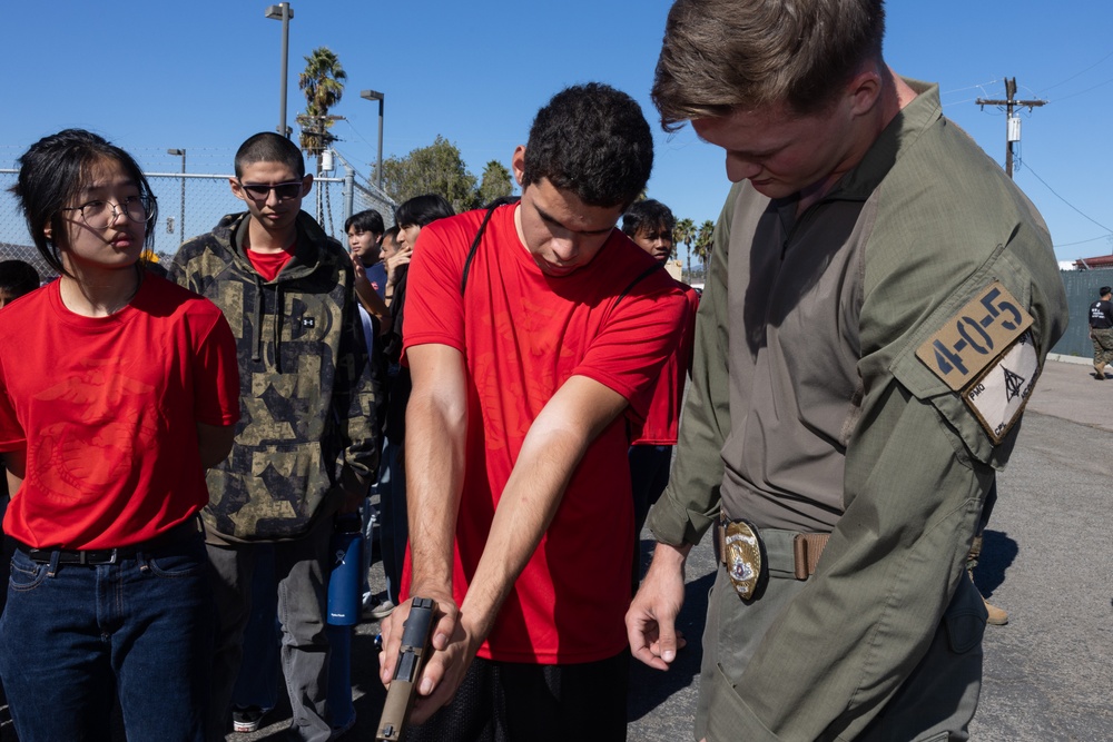 Poolees from RSS Westminster, Costa Mesa, and Orange Tour Camp Pendleton PMO Units