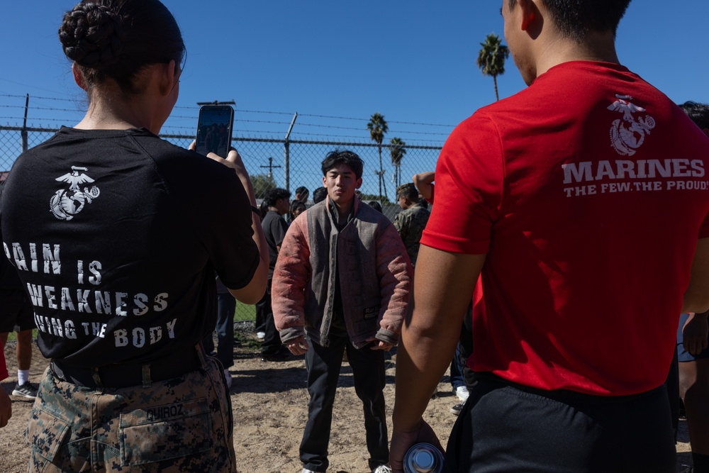 Poolees from RSS Westminster, Costa Messa, and Orange Tour Camp Pendleton PMO Units