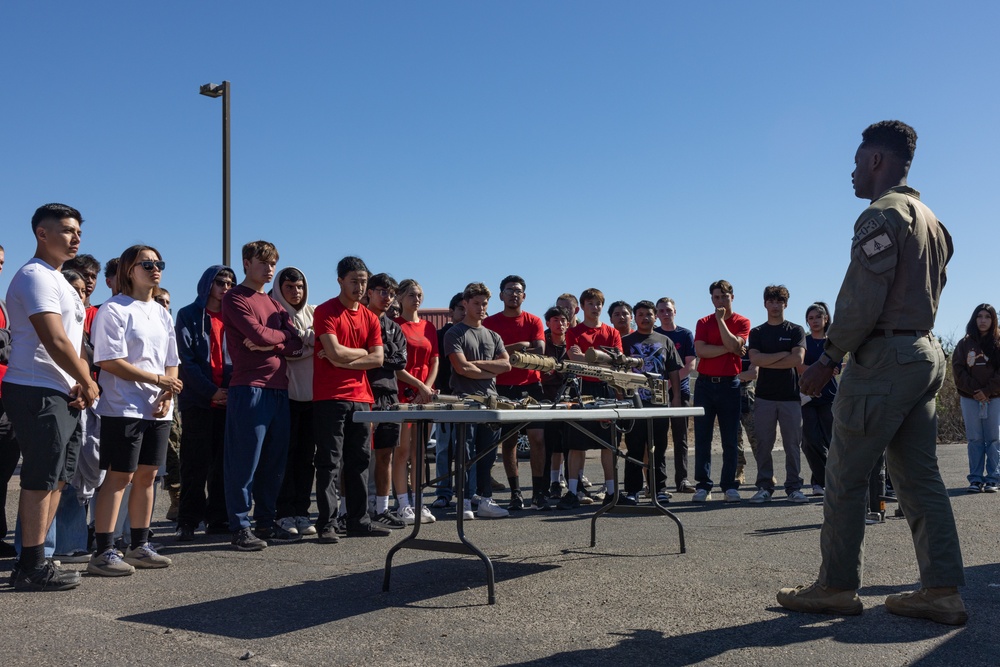 Poolees from RSS Westminster, Costa Mesa, and Orange Tour Camp Pendleton PMO Units