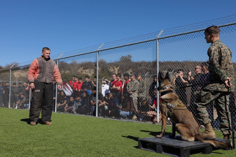 Poolees from RSS Westminster, Costa Mesa, and Orange Tour Camp Pendleton PMO Units