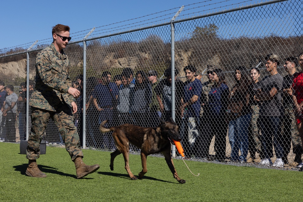 Poolees from RSS Westminster, Costa Mesa, and Orange Tour Camp Pendleton PMO Units