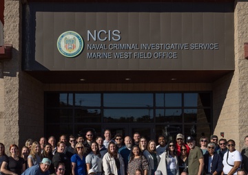 NCIS Television Show Cast and Crew Visit Camp Pendleton