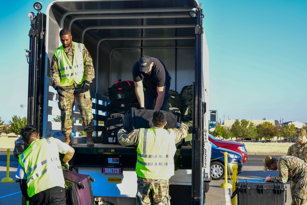 Deployed to Lead: Beale Airmen Power Expeditionary Operations