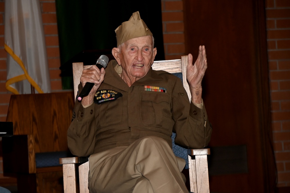 WWII veteran is honored guest at Yuma Proving Ground's Halo Chapel