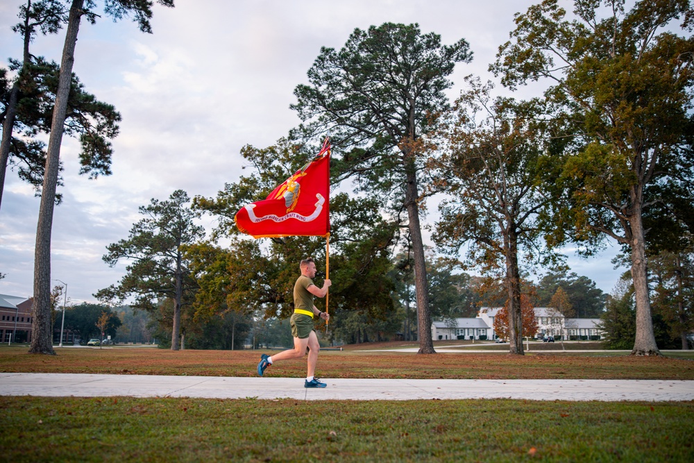 Marine Wing Headquarters Squadron 2 completes 249 miles for the Marine Corps Birthday