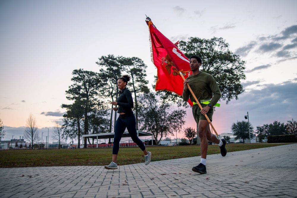 Marine Wing Headquarters Squadron 2 completes 249 miles for the Marine Corps Birthday