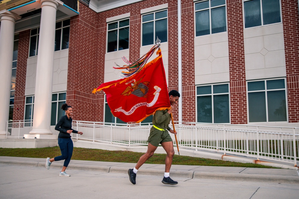 Marine Wing Headquarters Squadron 2 completes 249 miles for the Marine Corps Birthday