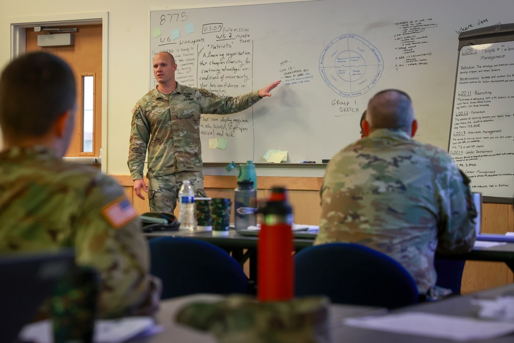 Ways and Means: Washington National Guard Soldiers talk strategy during two-day conference