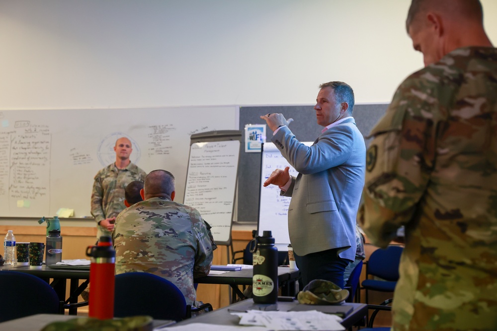 Ways and Means: Washington National Guard Soldiers talk strategy during two-day conference