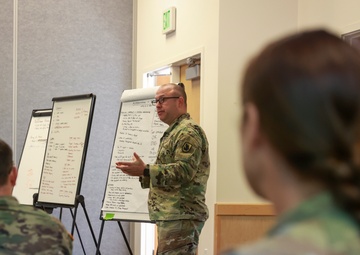 Ways and Means: Washington National Guard Soldiers talk strategy during two-day conference
