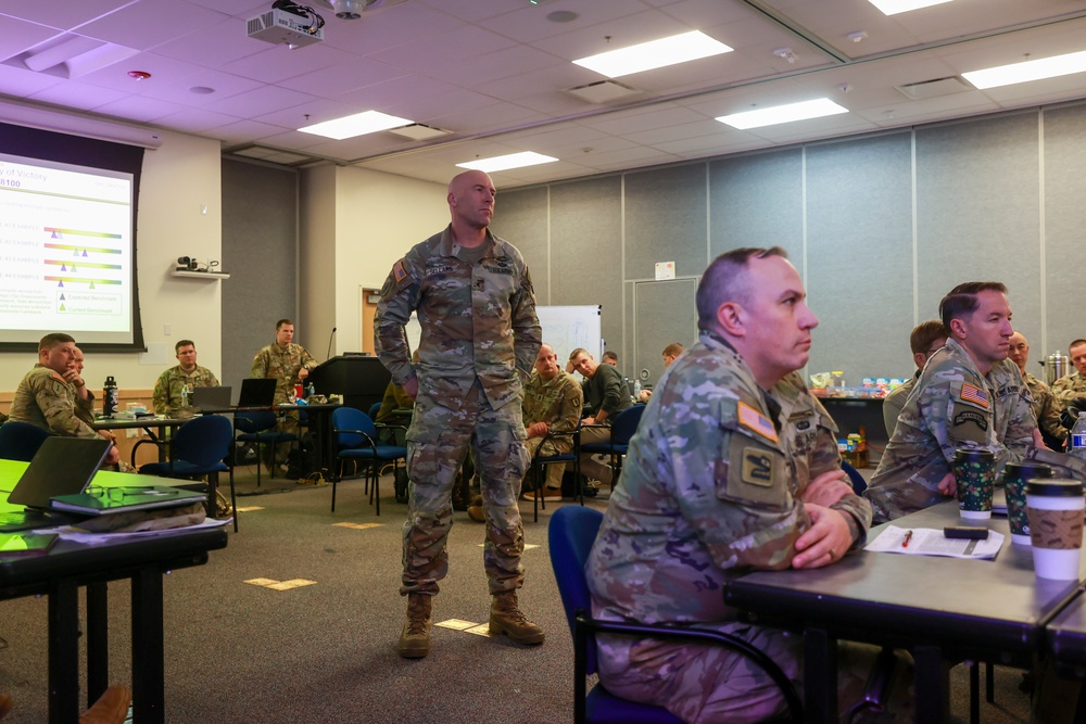 Ways and Means: Washington National Guard Soldiers talk strategy during two-day conference