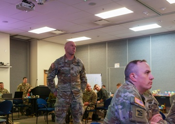 Ways and Means: Washington National Guard Soldiers talk strategy during two-day conference