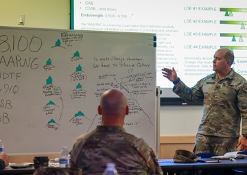 Ways and Means: Washington National Guard Soldiers talk strategy during two-day conference