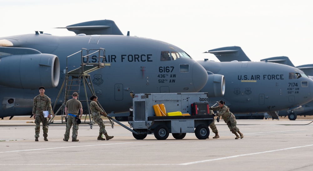 436th Airlift Wing hosts readiness week to challenge Mission Ready Airmen