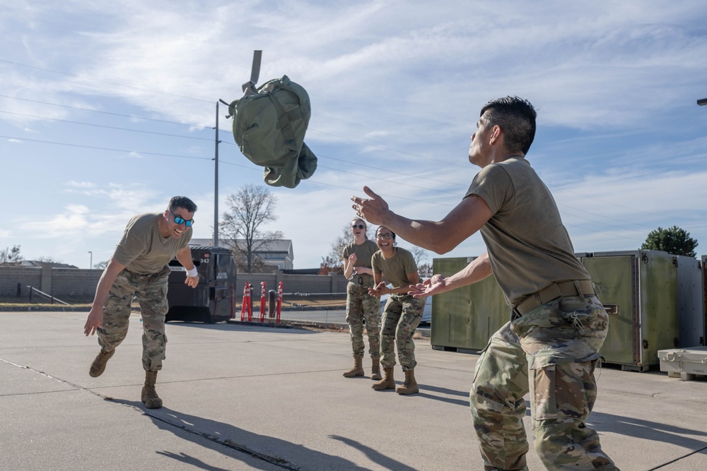 436th Airlift Wing hosts readiness week to challenge Mission Ready Airmen