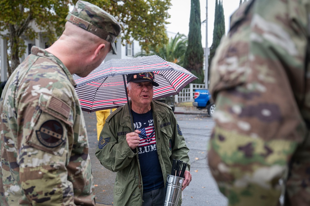 Beale Airmen Participate in 22nd Annual Yuba-Sutter Veterans Day Parade