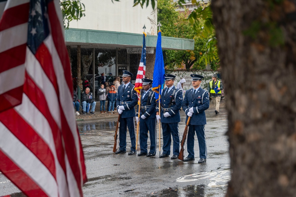 Beale Airmen Participate in 22nd Annual Yuba-Sutter Veterans Day Parade