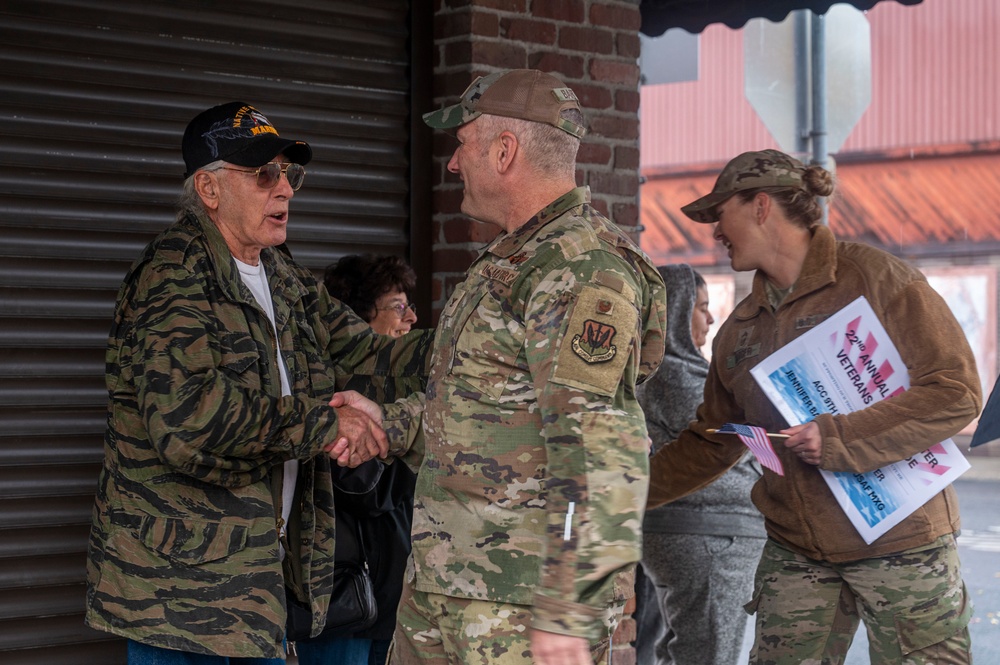 Beale Airmen Participate in 22nd Annual Yuba-Sutter Veterans Day Parade