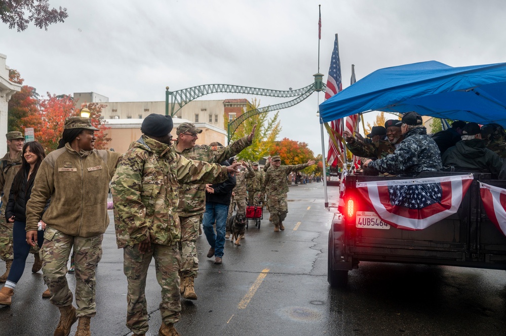 Beale Airmen Participate in 22nd Annual Yuba-Sutter Veterans Day Parade