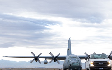 Historic C-130E Relocates to Flight Test Museum