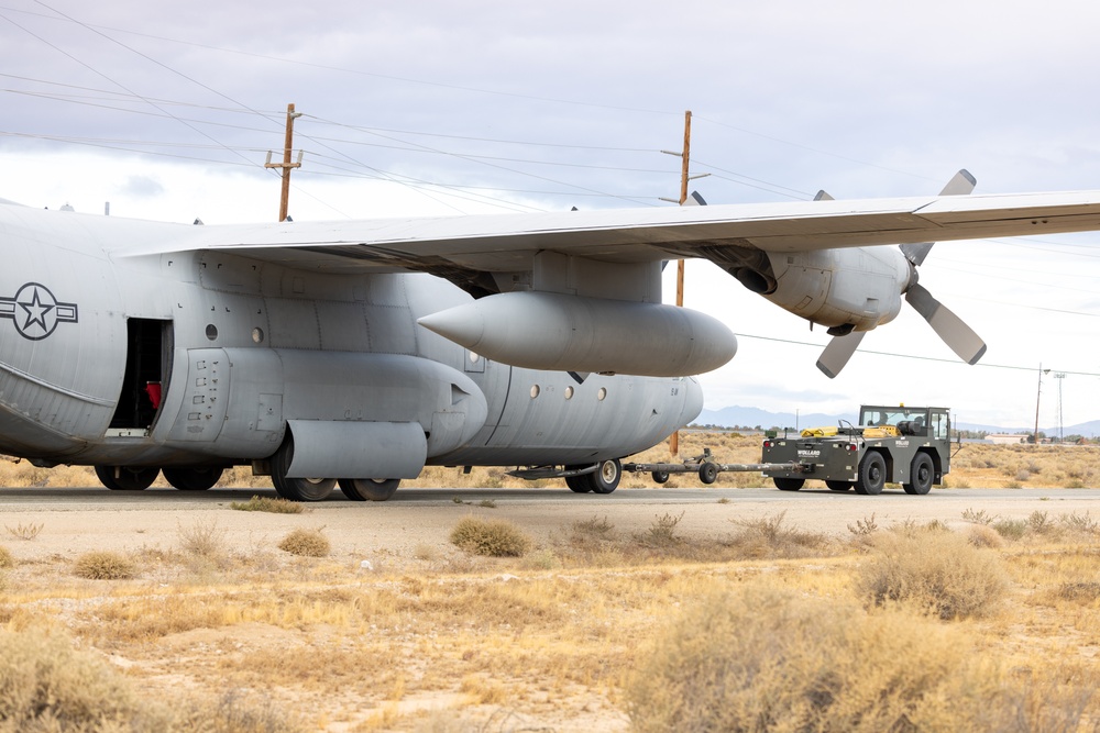 Historic C-130E Relocates to Flight Test Museum