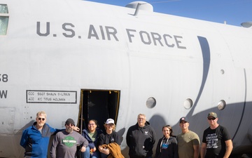 Historic C-130E Relocates to Flight Test Museum