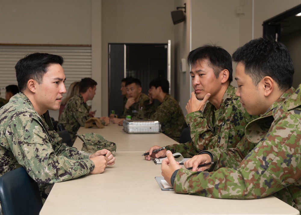 JMSDF Basic Enlisted English Class