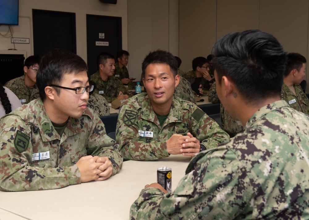 JMSDF Basic Enlisted English Class