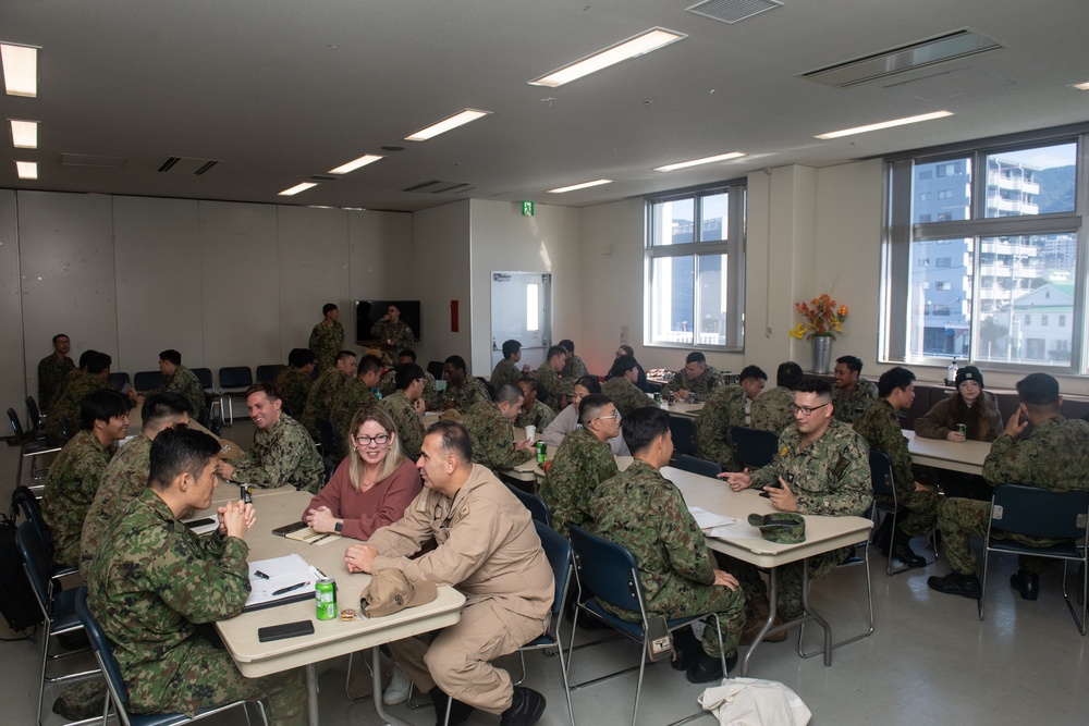 JMSDF Basic Enlisted English Class