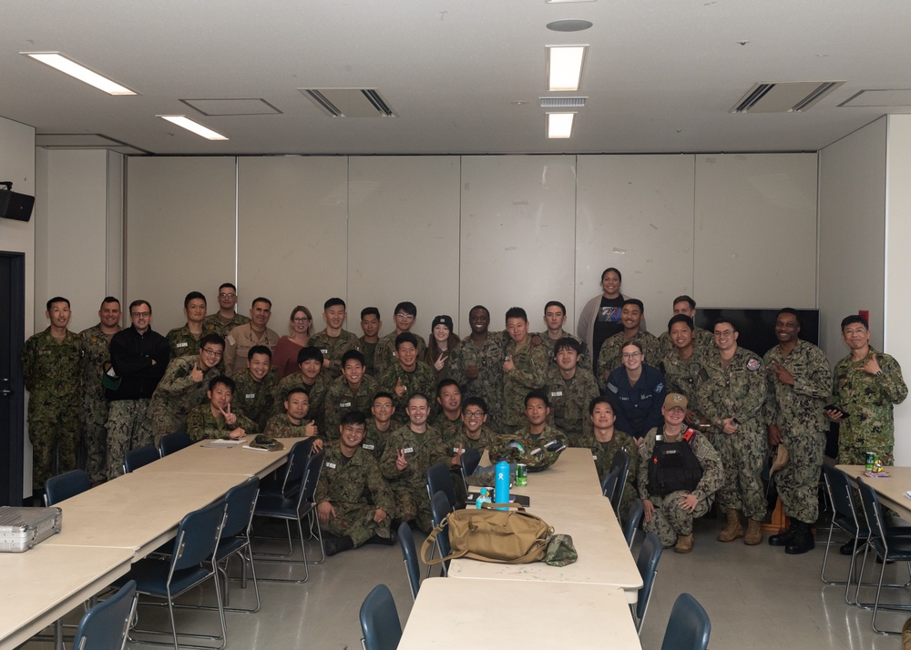 JMSDF Basic Enlisted English Class