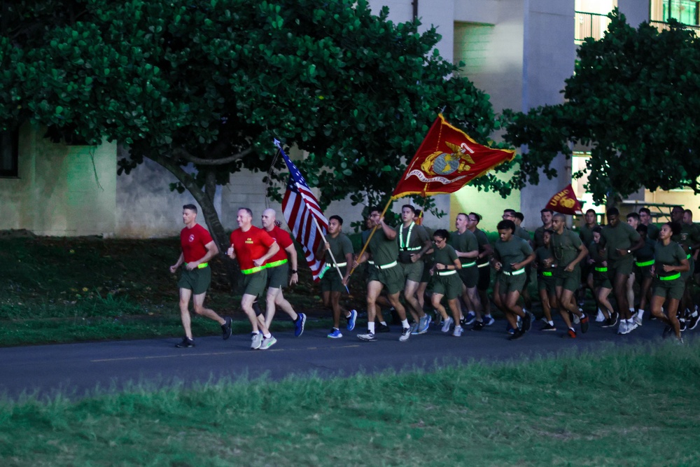 The Last Stretch: Headquarters Battalion runs 249 miles for the Marine Corps birthday