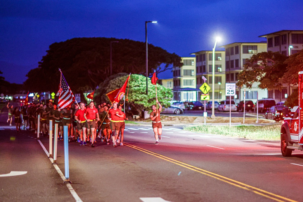 The Last Stretch: Headquarters Battalion runs 249 miles for the Marine Corps birthday