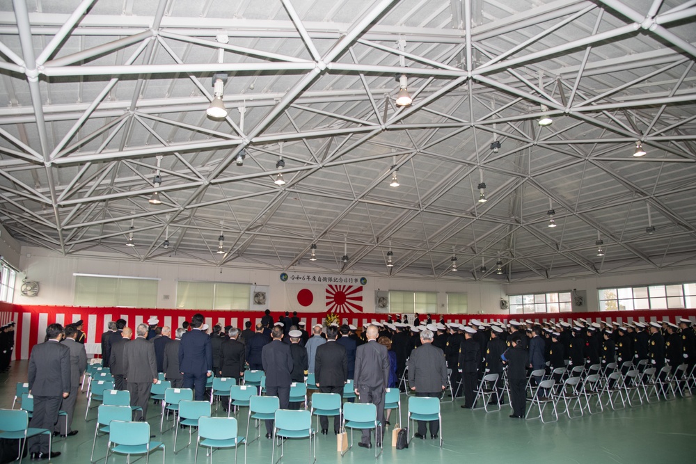 CFAS attends JMSDF Sasebo District’s 71st Founding Anniversary