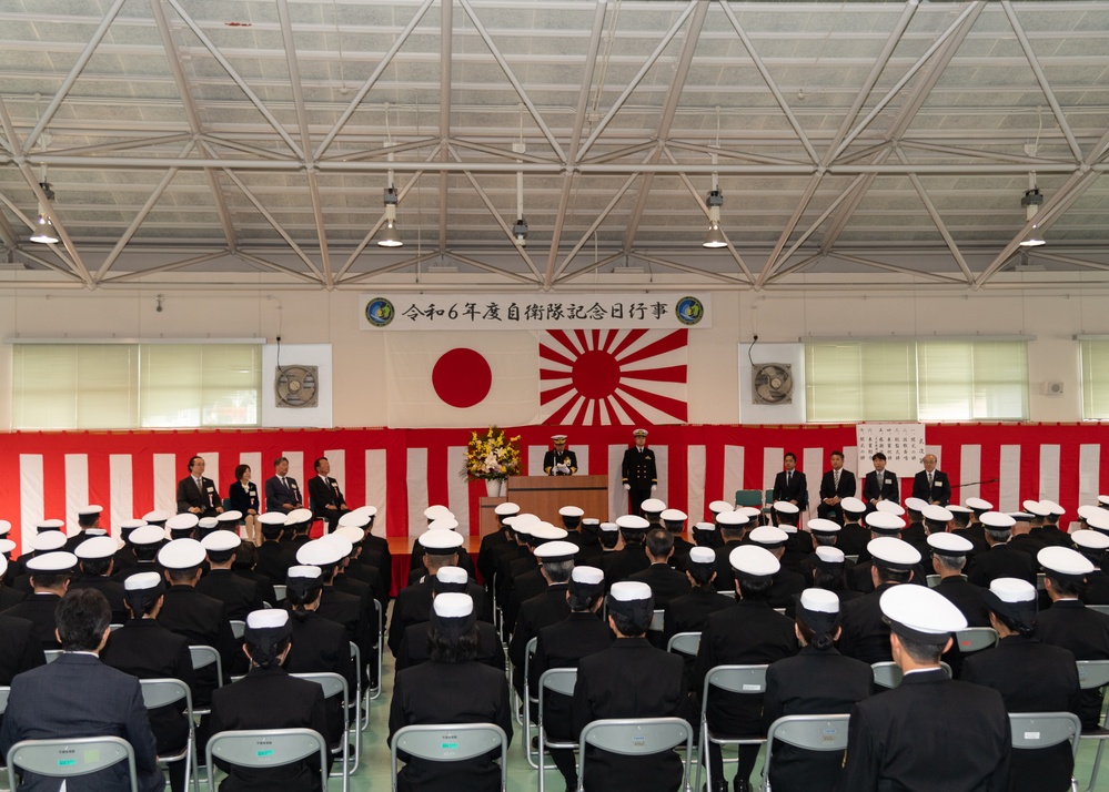 CFAS attends JMSDF Sasebo District’s 71st Founding Anniversary