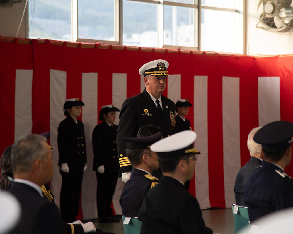 CFAS attends JMSDF Sasebo District’s 71st Founding Anniversary