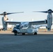 CMV-22B Osprey Lands at Naval Air Facility Atsugi