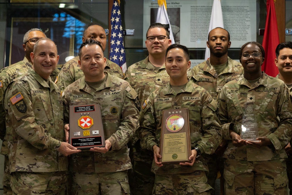 Eighth Army honors units for maintenance excellence