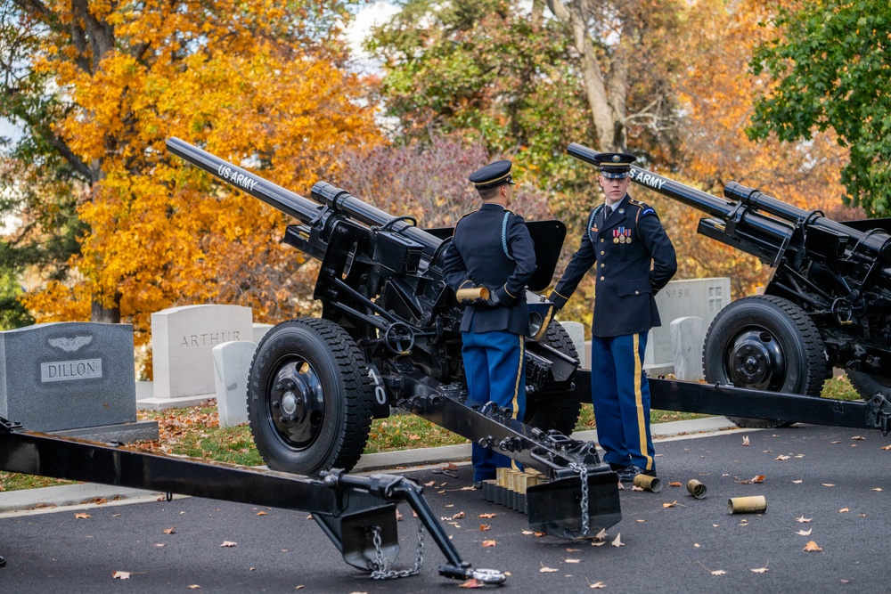 Veterans Day 21 Gun Salute