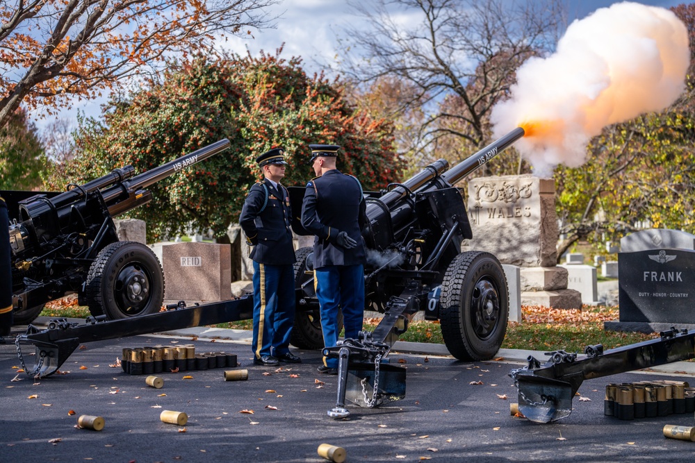 Veterans Day 21 Gun Salute