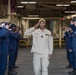 Carrier Strike Group 10 Commander visits USS Iwo Jima