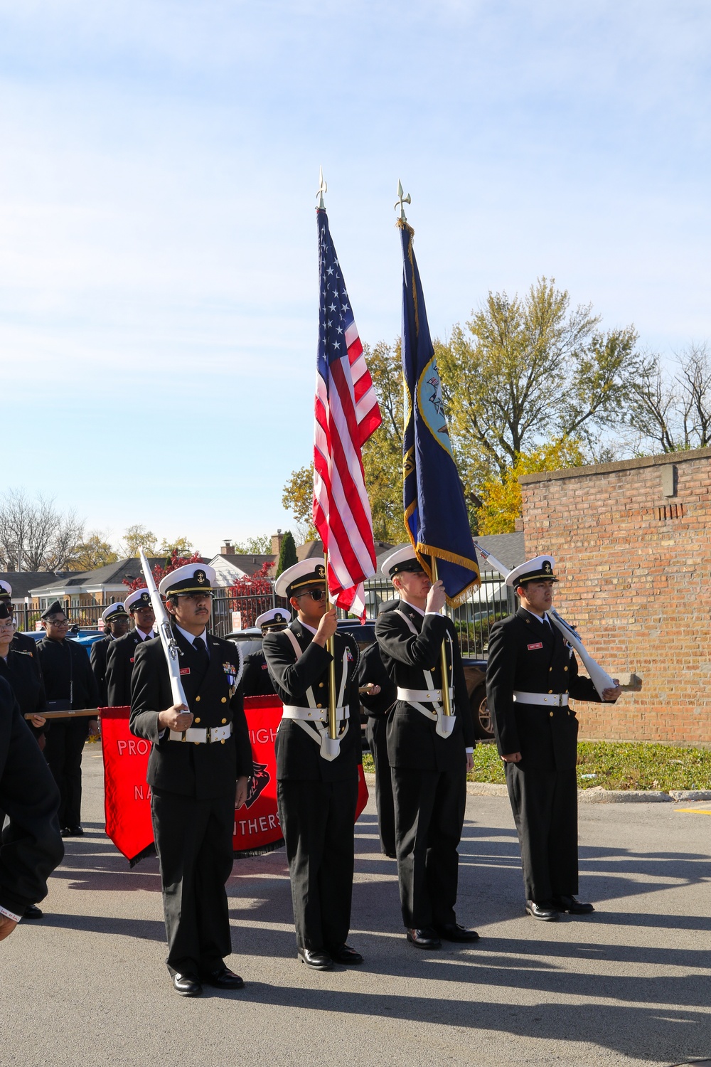 Maj. Gen. Rodney Boyd Serves as Master of Ceremonies for Hines VA Hospital's Veteran's Day Parade