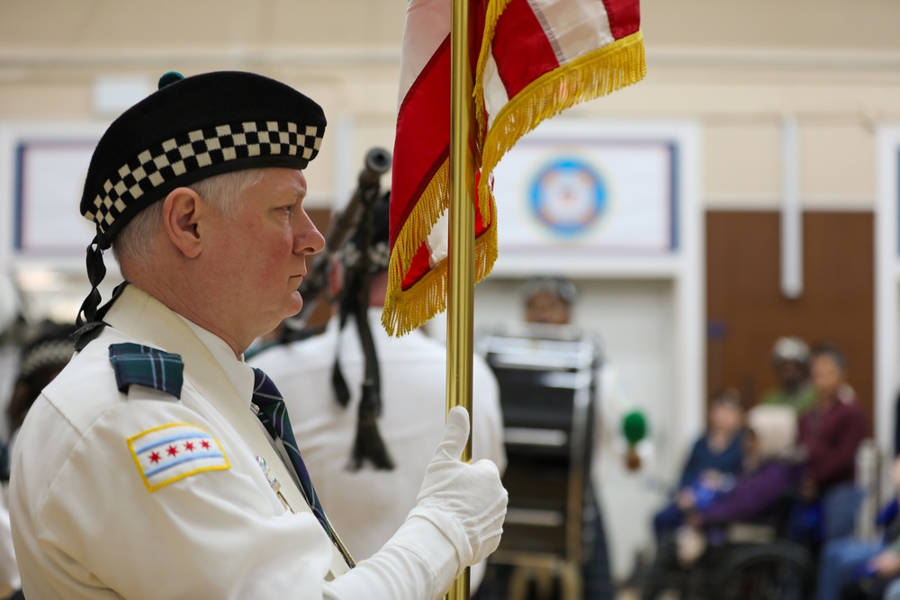 Maj. Gen. Rodney Boyd Serves as Master of Ceremonies for Hines VA Hospital's Veteran's Day Parade