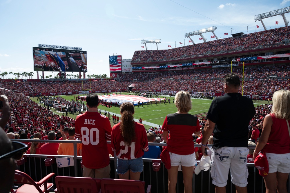 NTAG Miami Supports Tampa Bay Buccaneers Salute to Service